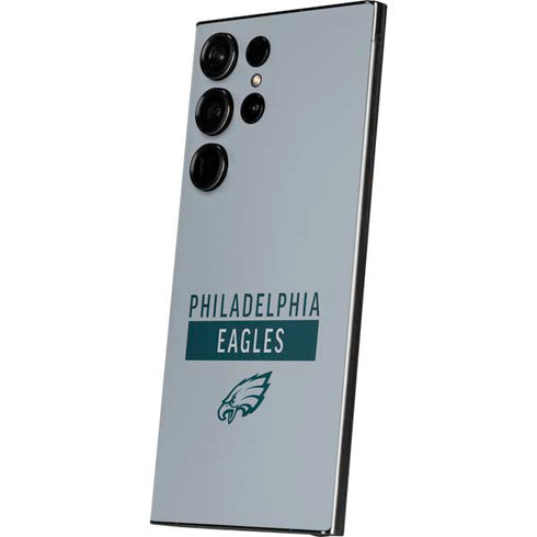 NFL Philadelphia Eagles Silver Performance Series Galaxy S25 Ultra Skin